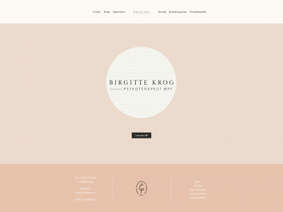 birgittekrog.dk snapshot