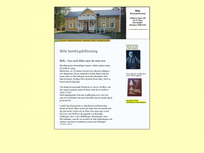 bolehembygdsforening.se snapshot