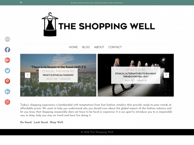 theshoppingwell.com snapshot