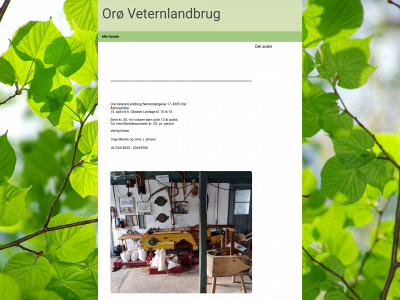 oroelandbrugsmuseum.dk snapshot