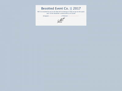 besottedeventco.com snapshot