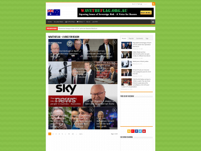 waivetheflag.org.au snapshot