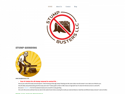 stumpbustersllc.com snapshot