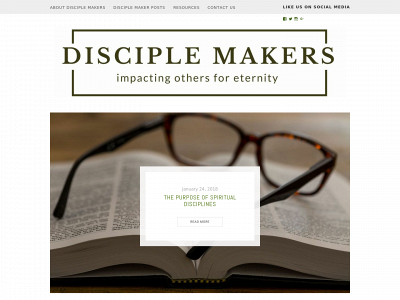disciplemakers.community snapshot