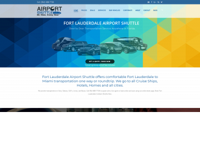 www.fortlauderdaleairportshuttle.com snapshot