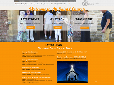 allsaintsbh13.church snapshot