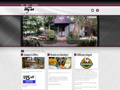 www.cafedegas.com snapshot