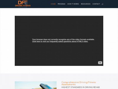 drivingfitnessevaluations.com snapshot