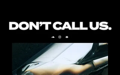 dontcallus.org snapshot