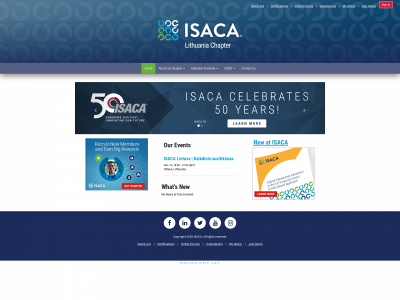 isaca.lt snapshot