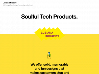 lubianainteractive.com snapshot