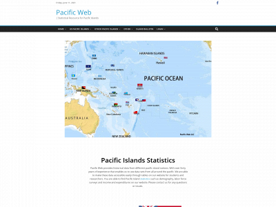 pacificweb.org snapshot