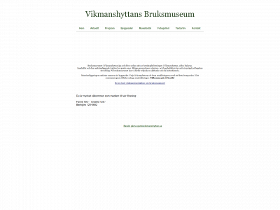 bruksmuseum.se snapshot
