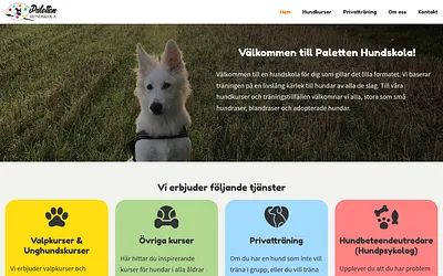 palettenhundskola.se snapshot