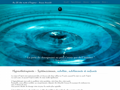 ariane-hypnotherapeute.be snapshot