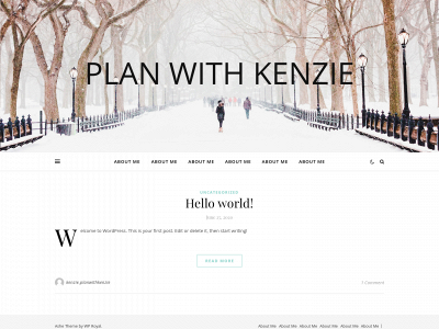 planwithkenzie.com snapshot