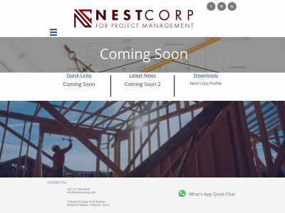 nestcorp-eg.com snapshot