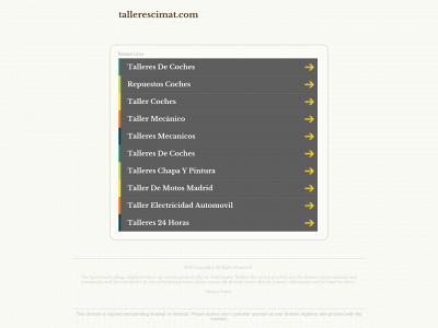 www.tallerescimat.com snapshot