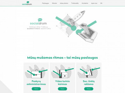socialdrum.lt snapshot
