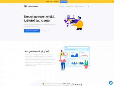 pradekprekiauti.lt snapshot