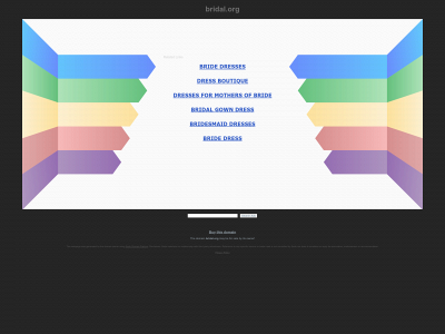 bridal.org snapshot