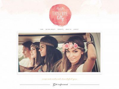 tangerinelilly.com snapshot