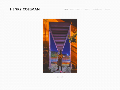henrycoleman.com snapshot