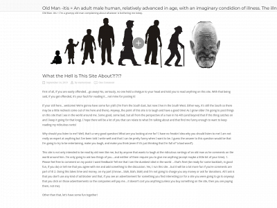 oldmanitis.com snapshot