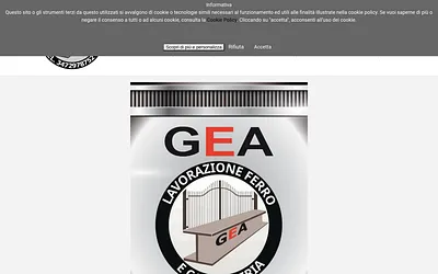 gealavorazioneferro.it snapshot