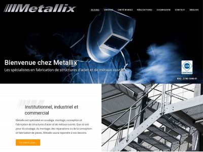 metallix.ca snapshot