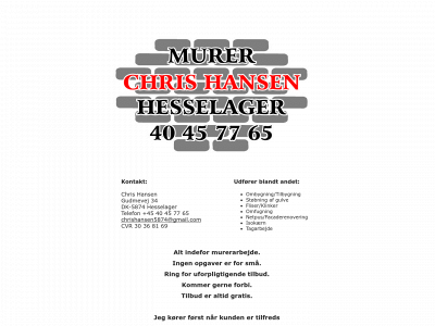 murerchris.dk snapshot
