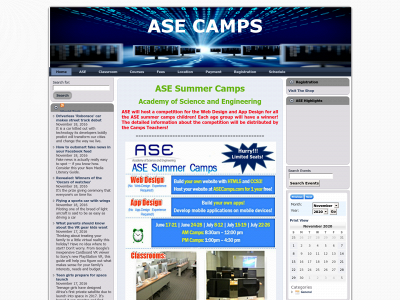 asecamps.com snapshot