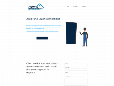 hausmeisterservice-hoppe.com snapshot