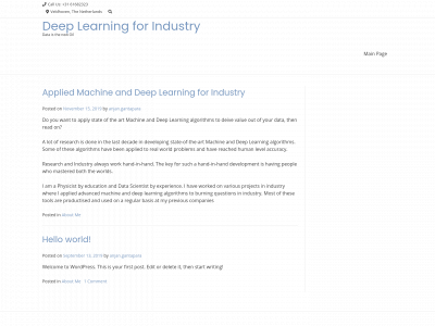 analytics-ml.com snapshot