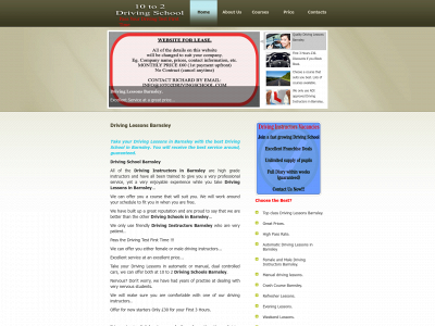 drivinglessons-barnsley.co.uk snapshot