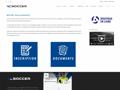 vcsoccer.ca snapshot