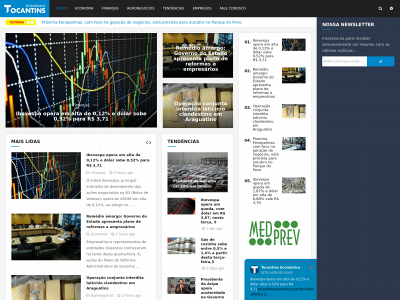 www.tocantinseconomico.com.br snapshot