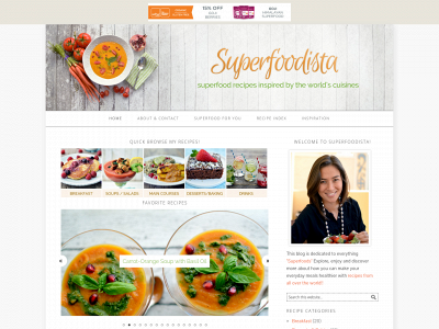 superfoodista.com snapshot