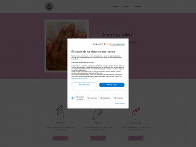 prysantananails.com snapshot