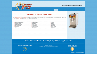 frozendrinkman.com snapshot