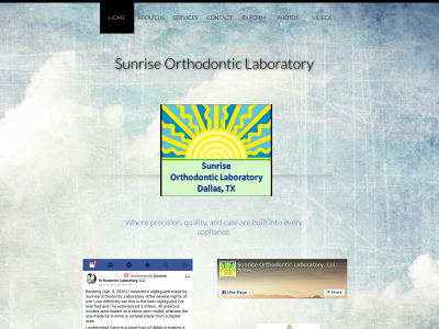 sunriseortholab.com snapshot