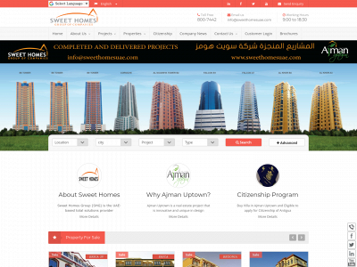 www.sweethomesgroup.com snapshot
