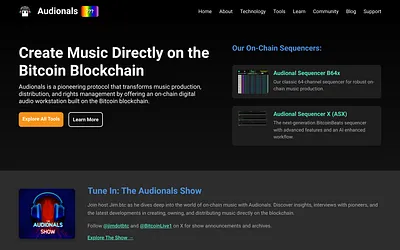 audionals.com snapshot