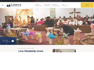 lowrychurch.org snapshot