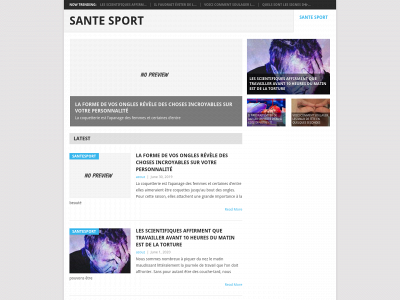santesport.info snapshot