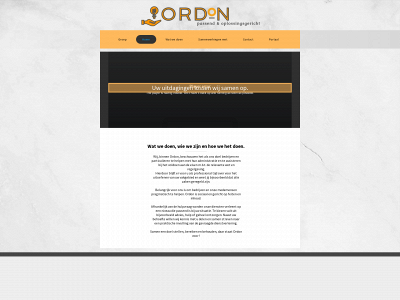 ordon.nl snapshot