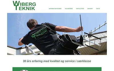 wiberg-teknik.dk snapshot