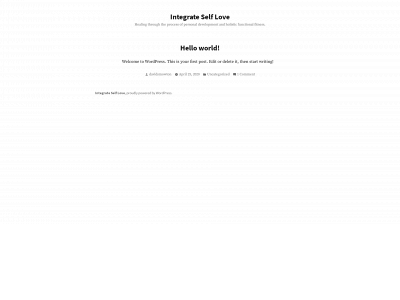 integrateselflove.com snapshot