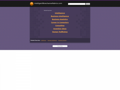 intelligentfibrechannelfabrics.com snapshot