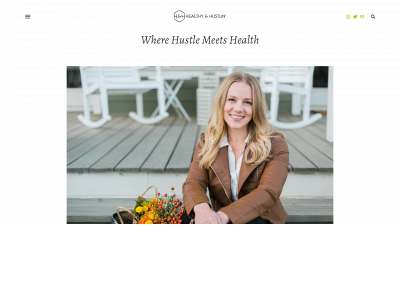 healthyandhustlin.com snapshot